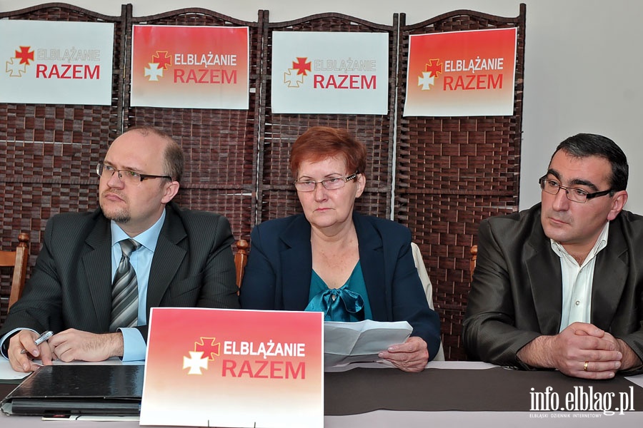 KWW Elblanie Razem przedstawi program wyborczy, fot. 2