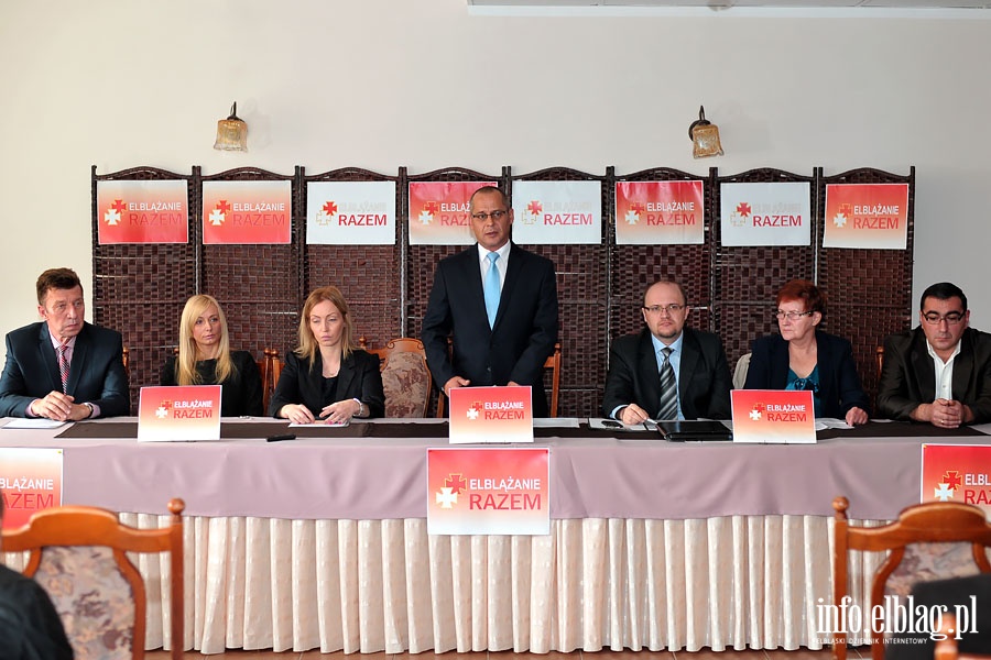 KWW Elblążanie Razem przedstawił program wyborczy, fot. 12
