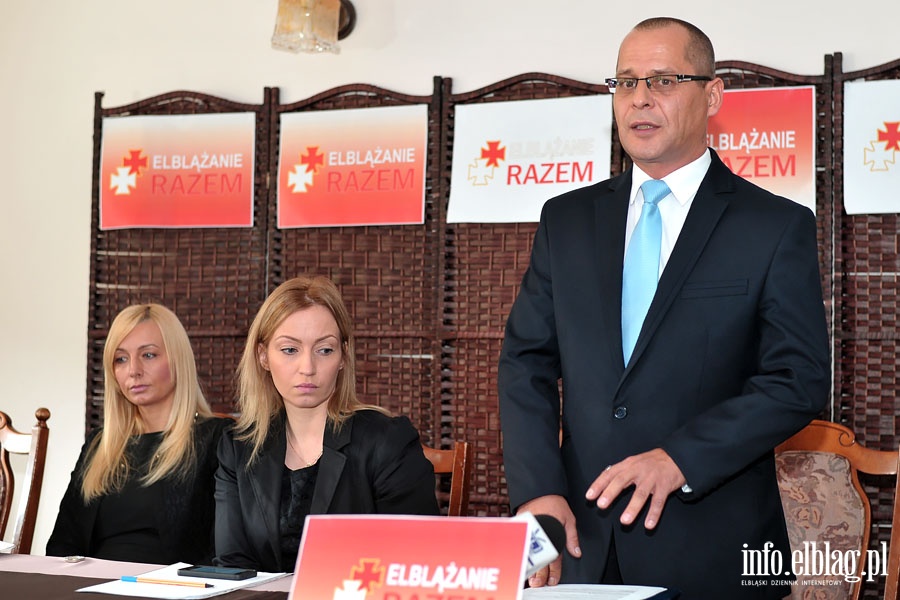 KWW Elblążanie Razem przedstawił program wyborczy, fot. 13