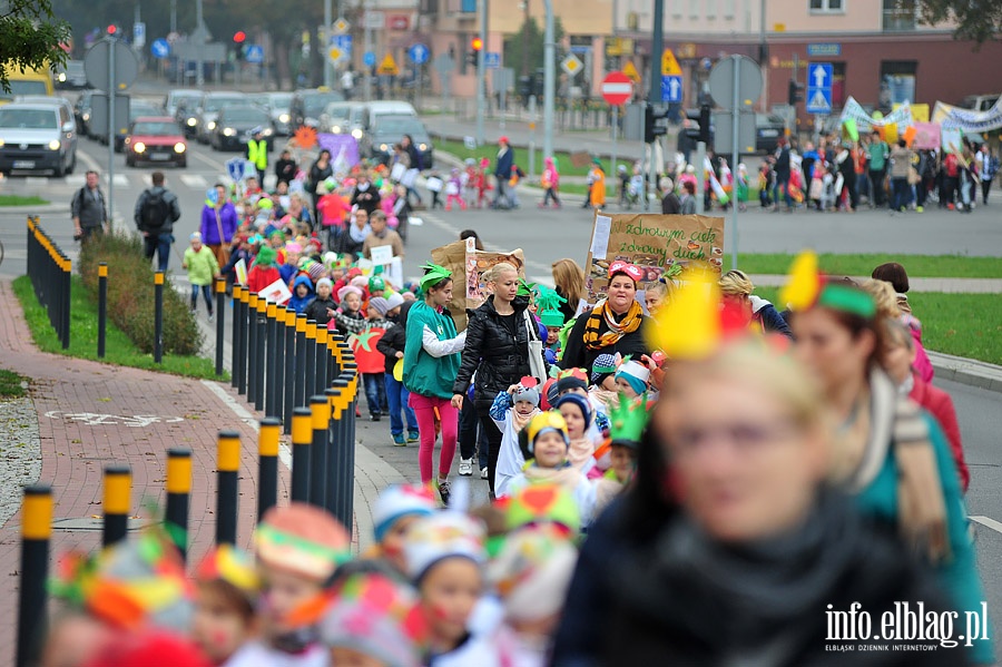 Manifestacja szkolna przeciw marnowaniu produktw spoywczych, fot. 41