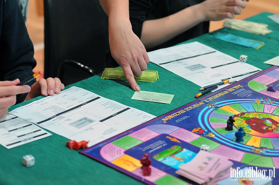 Szkolny turniej Cashflow, fot. 6