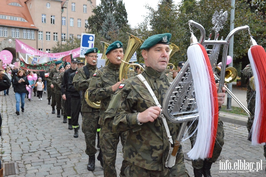 Kocham cię życie - 13. marsz różowej wstążki, fot. 24