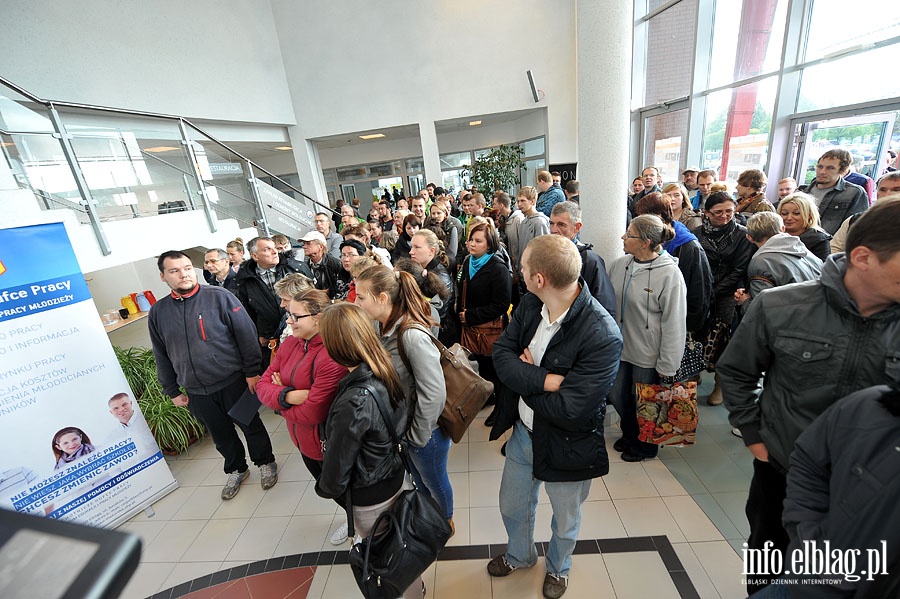 Elbląskie Targi Pracy w hali CSB, fot. 3