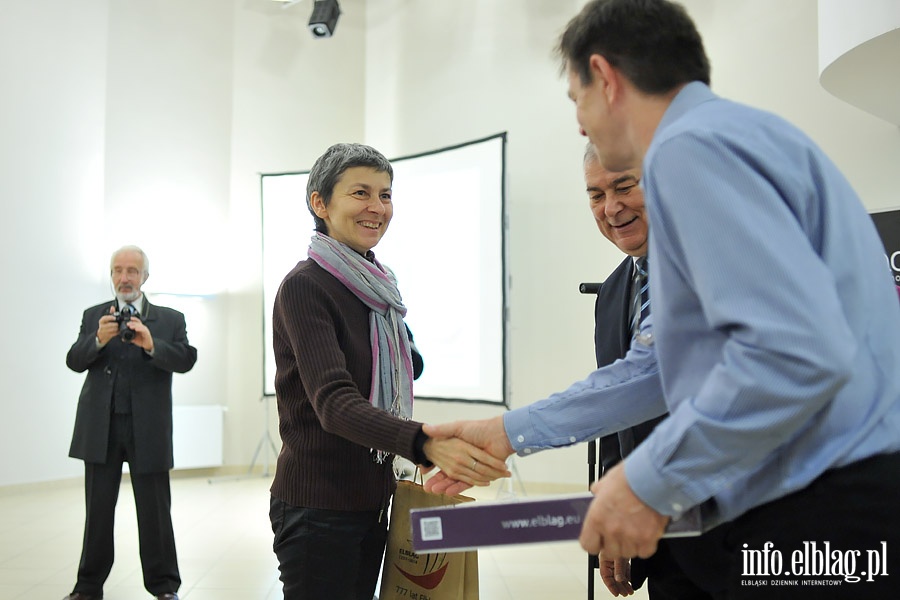 Nagrody, gratulacje - podsumowanie pitnastu wycieczek PTTK Elblg., fot. 35