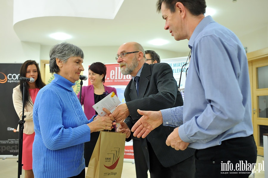 Nagrody, gratulacje - podsumowanie pitnastu wycieczek PTTK Elblg., fot. 45