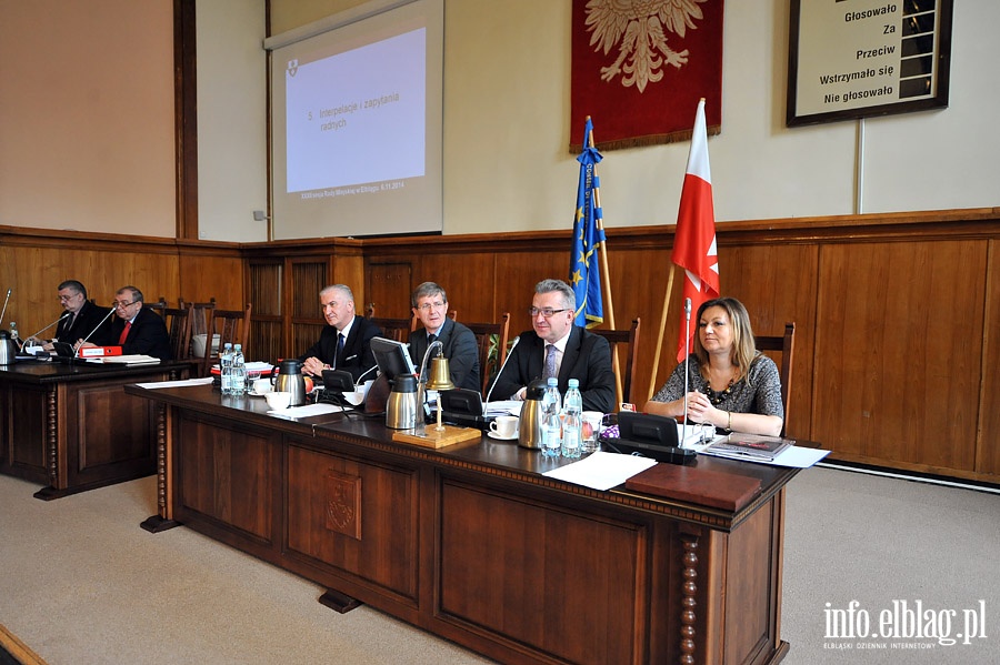 Ostatnia sesja Rady Miejskiej w Elblgu, fot. 7