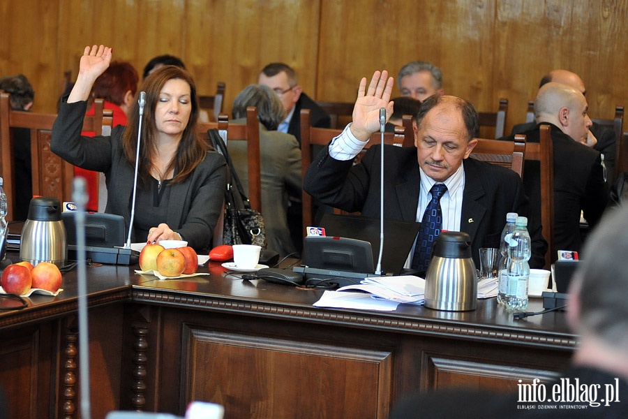 Ostatnia sesja Rady Miejskiej w Elblgu, fot. 38