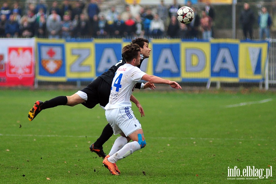 OLIMPIA ELBLĄG - OLIMPIA ZAMBRÓW  1:0 (0:0), fot. 6
