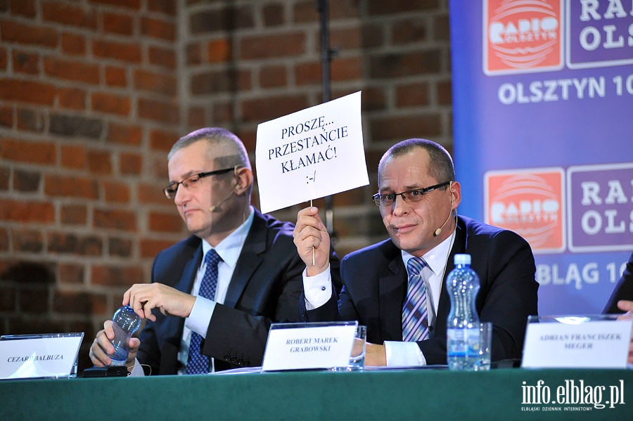 Debata Radia Olsztyn kandydatw na prezydenta w Bibliotece Elblskiej, fot. 50