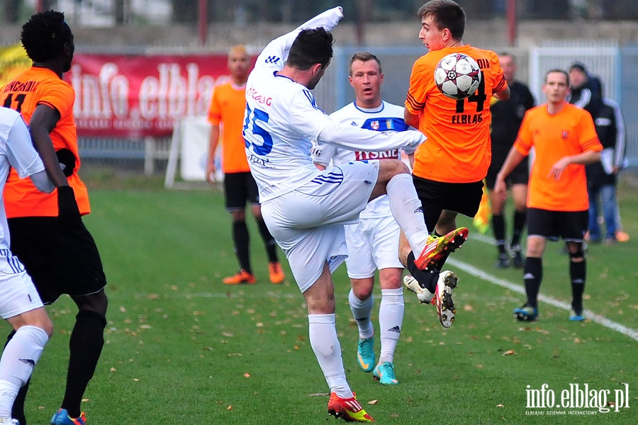 Derby Olimpia Elblg - Concordia Elblg 1:1, fot. 2