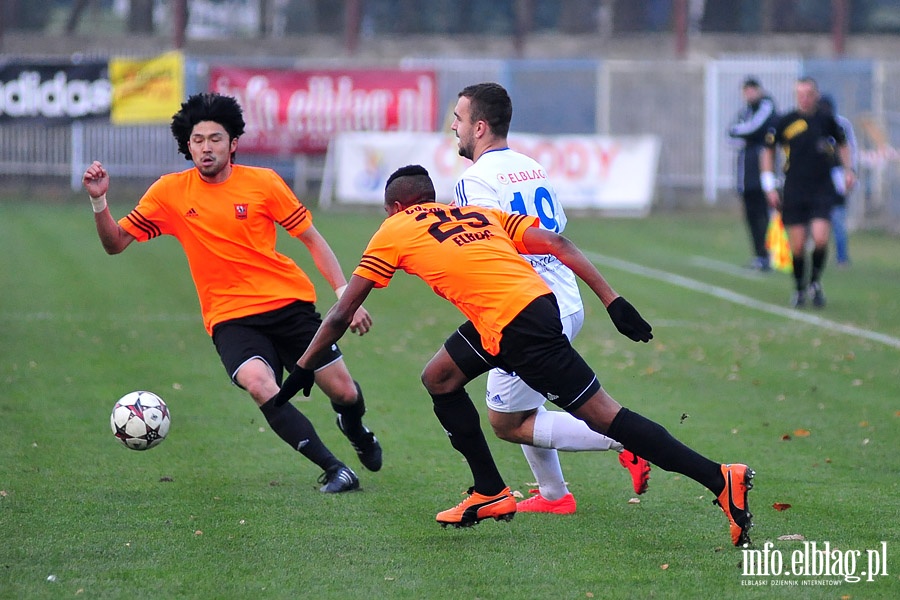 Derby Olimpia Elblg - Concordia Elblg 1:1, fot. 4