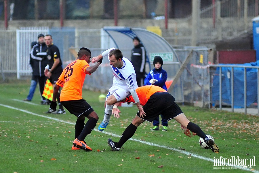 Derby Olimpia Elblg - Concordia Elblg 1:1, fot. 6