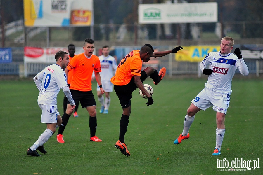 Derby Olimpia Elblg - Concordia Elblg 1:1, fot. 7