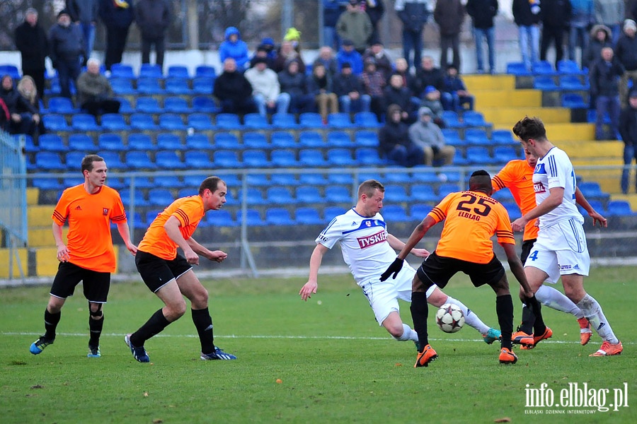 Derby Olimpia Elblg - Concordia Elblg 1:1, fot. 8