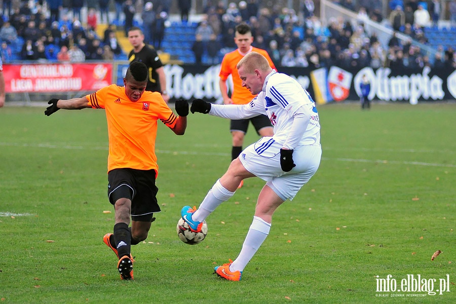 Derby Olimpia Elblg - Concordia Elblg 1:1, fot. 16