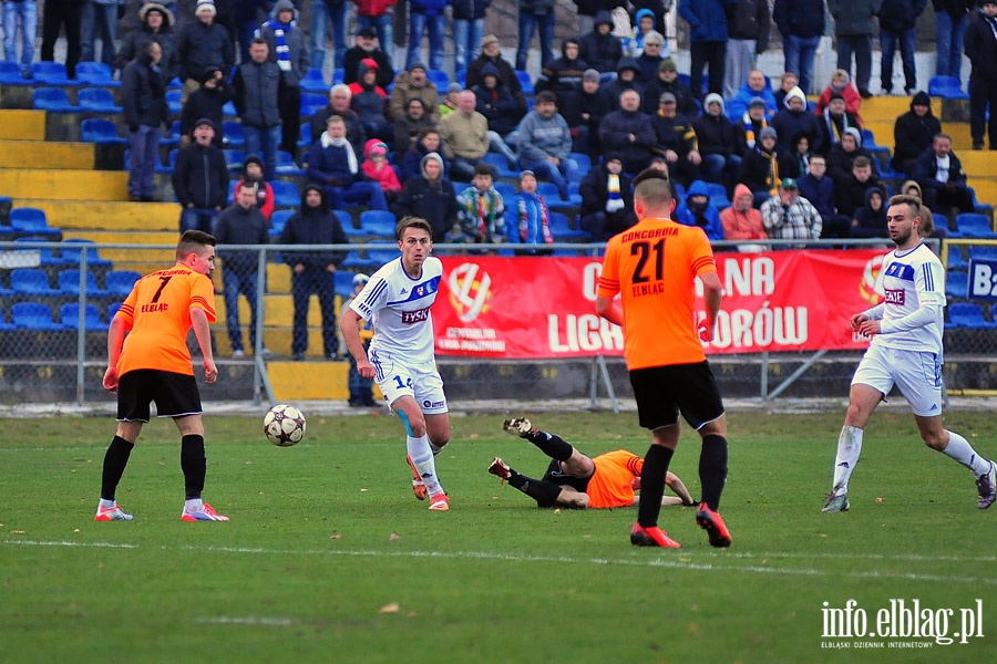 Derby Olimpia Elblg - Concordia Elblg 1:1, fot. 18