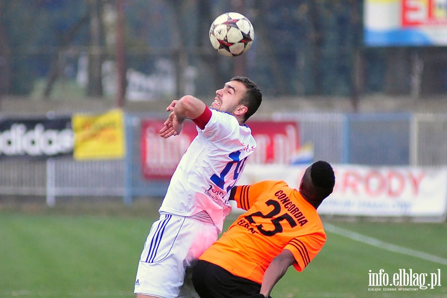 Derby Olimpia Elblg - Concordia Elblg 1:1, fot. 20