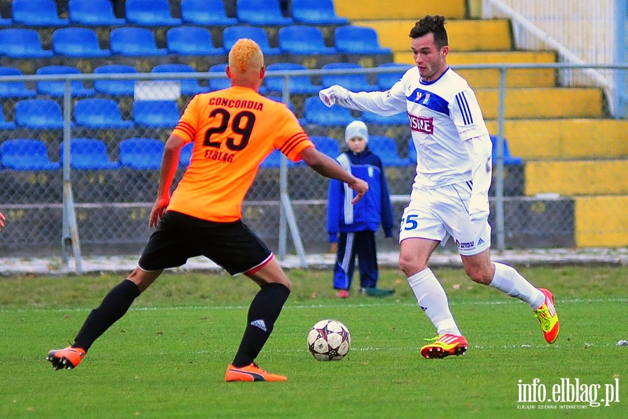 Derby Olimpia Elblg - Concordia Elblg 1:1, fot. 26