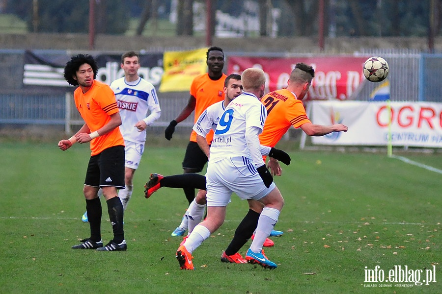 Derby Olimpia Elblg - Concordia Elblg 1:1, fot. 32