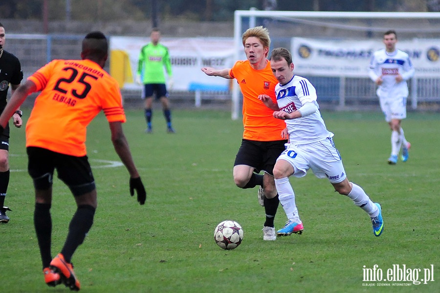 Derby Olimpia Elblg - Concordia Elblg 1:1, fot. 34