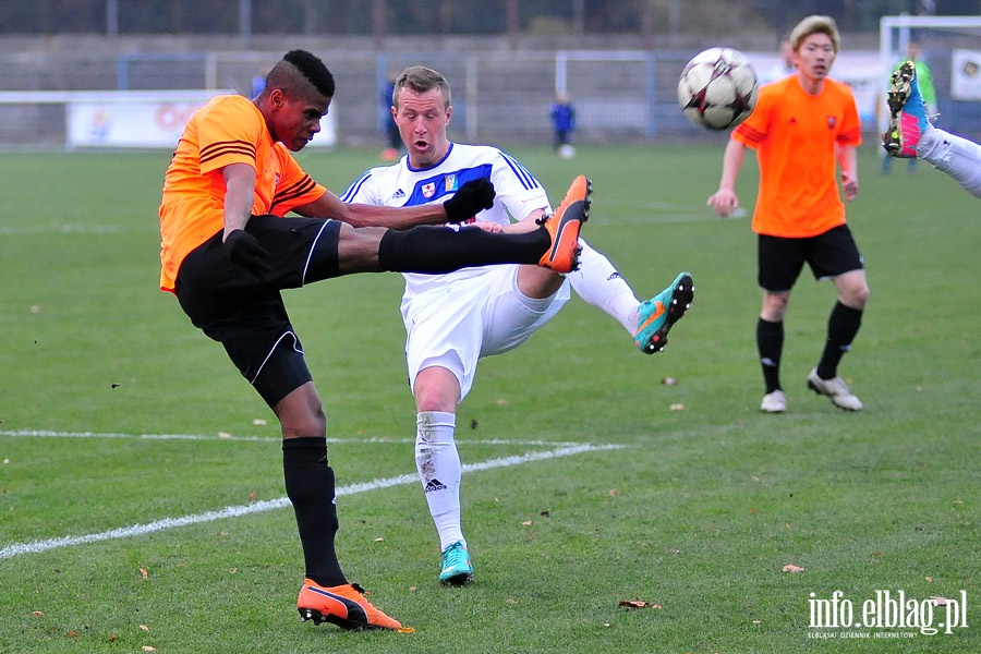 Derby Olimpia Elblg - Concordia Elblg 1:1, fot. 37