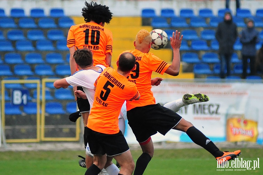 Derby Olimpia Elblg - Concordia Elblg 1:1, fot. 56