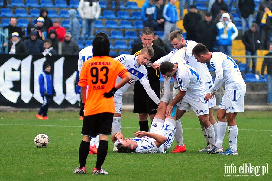 Derby Olimpia Elblg - Concordia Elblg 1:1, fot. 61