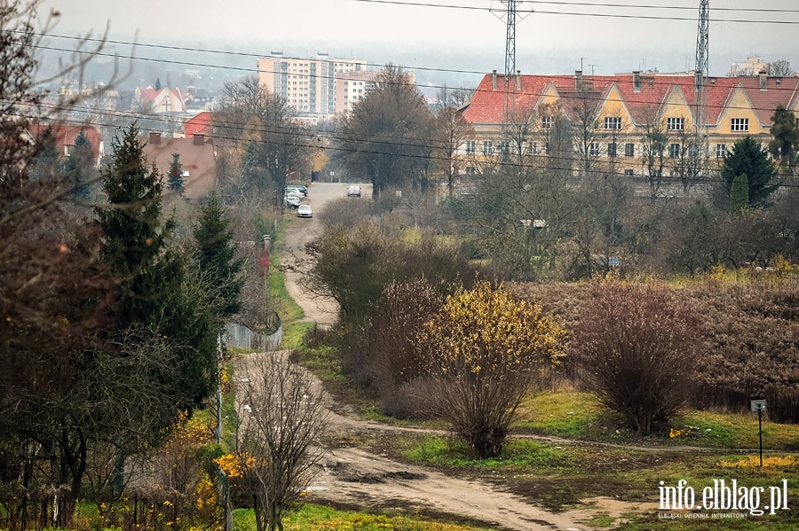 Taras widokowy na Gsiej Grze - listopad 2014r., fot. 12