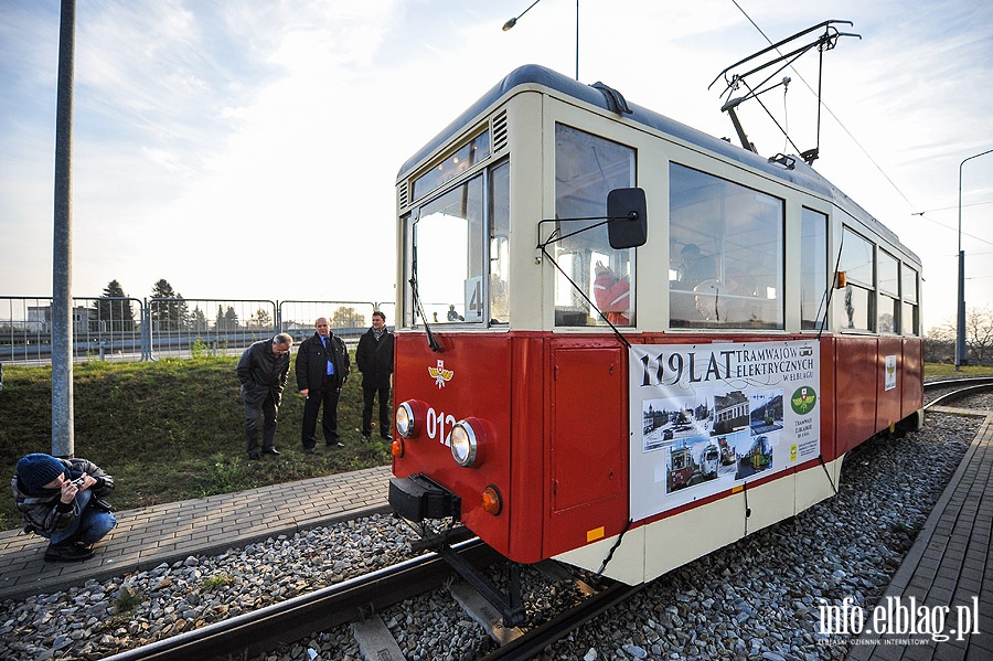 W zabytkowej "ence" poznawali bogat histori elblskich tramwajw, fot. 27