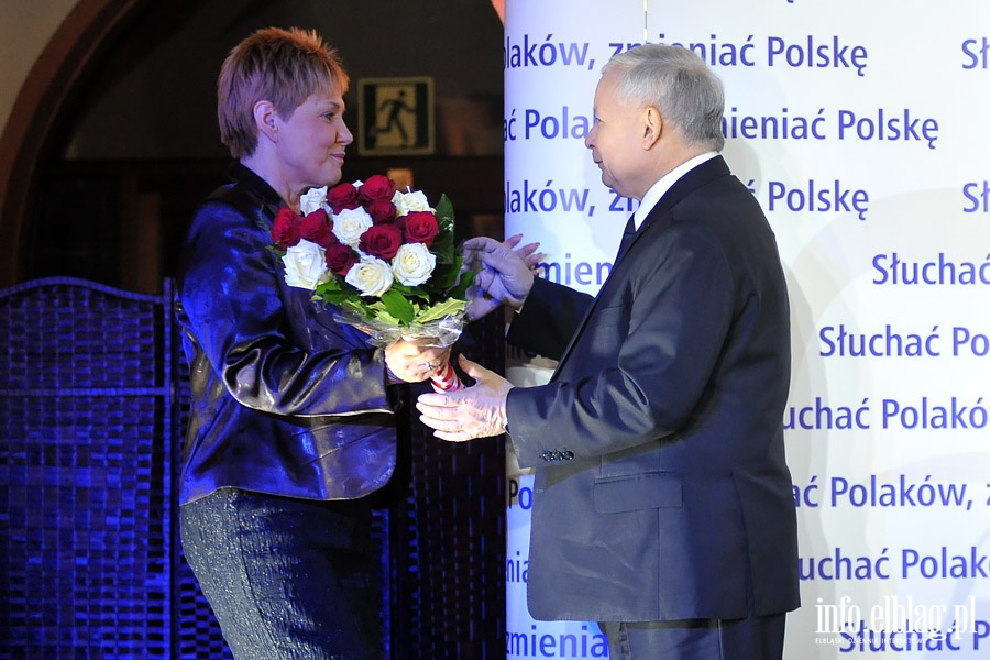 Wizyta Jarosława Kaczyńskiego w Elblągu, fot. 25