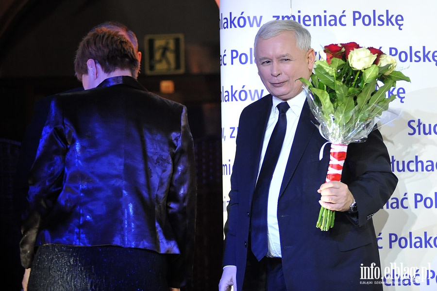 Wizyta Jarosława Kaczyńskiego w Elblągu, fot. 29