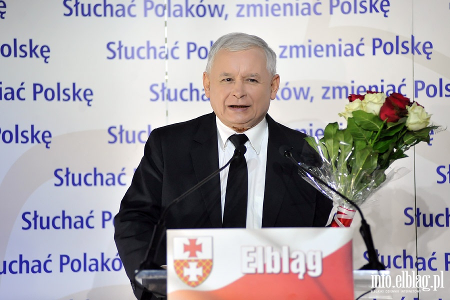 Wizyta Jarosawa Kaczyskiego w Elblgu, fot. 30