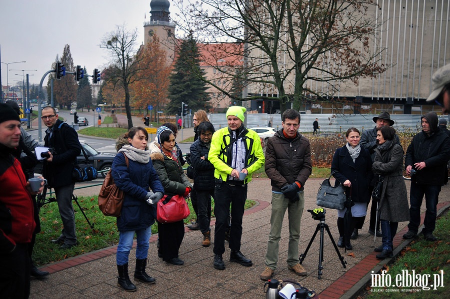 Odsonicie rzeby Maurycego Okulickiego w Parku Traugutta , fot. 14