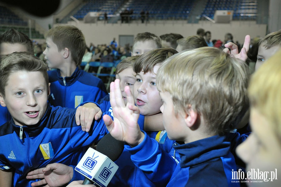 Prezentacja modzieowych grup Olimpii Elblg, fot. 2