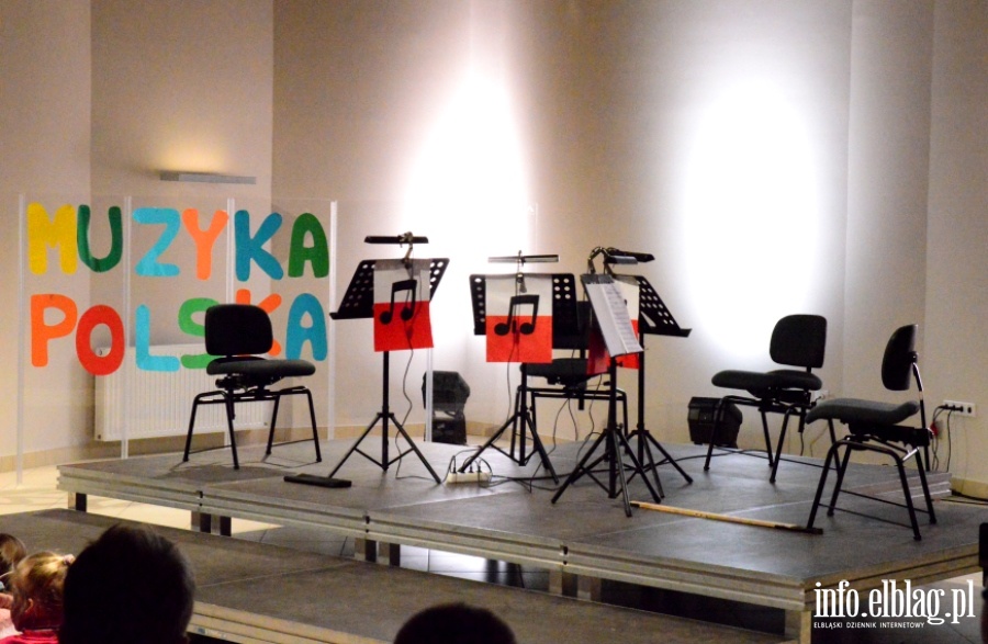 Edukacja muzyczna z kwartetem AGITATO Elbląskiej Orkiestry Kameralnej, fot. 2