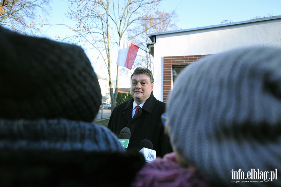 Kandydaci na prezydenta Witold Wrblewski i Jerzy Wilk podczas gosowania , fot. 25