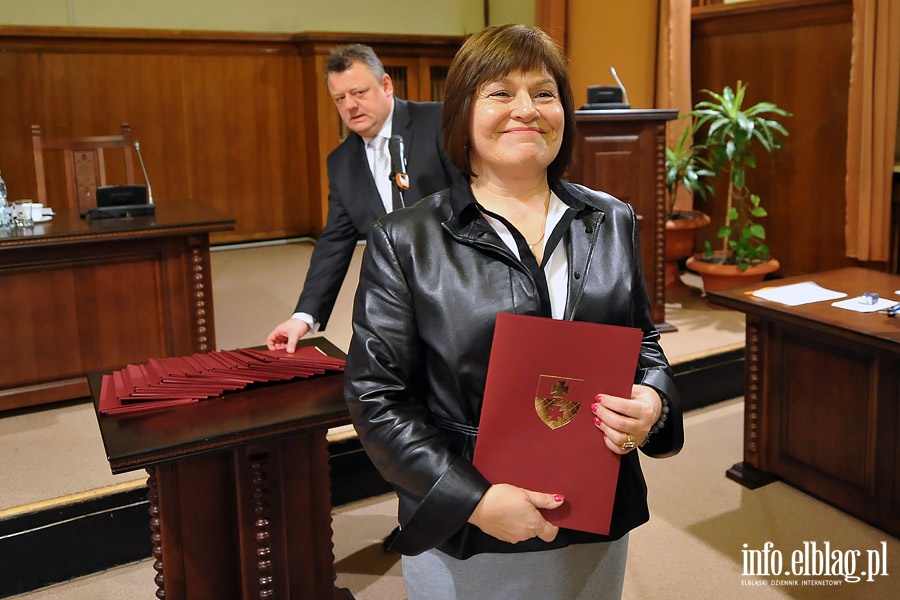 I Sesja Rady Miejskiej VII kadencji 2014-2018r., fot. 29