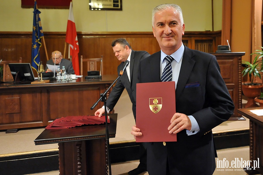 I Sesja Rady Miejskiej VII kadencji 2014-2018r., fot. 30
