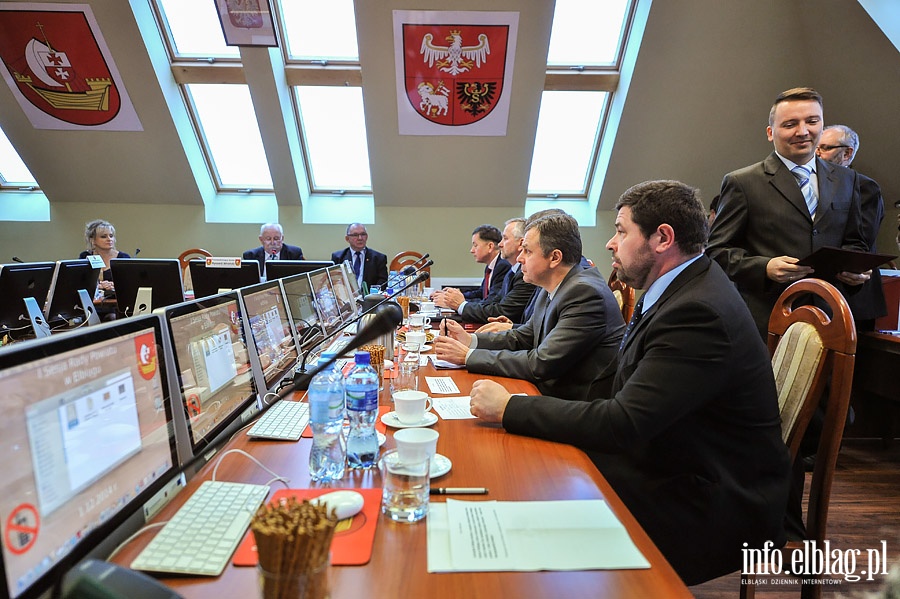 I sesja piątej kadencji Rady Powiatu Elbląskiego, fot. 9