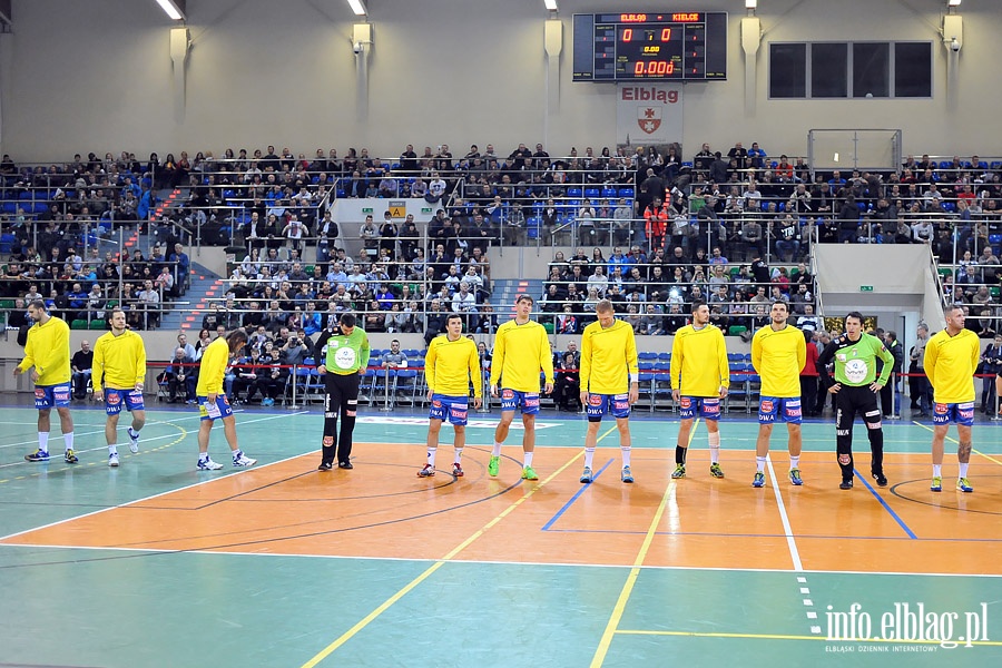 KS Meble Wjcik Elblg - Vive Tauron Kielce 26:32 (11:17), fot. 1