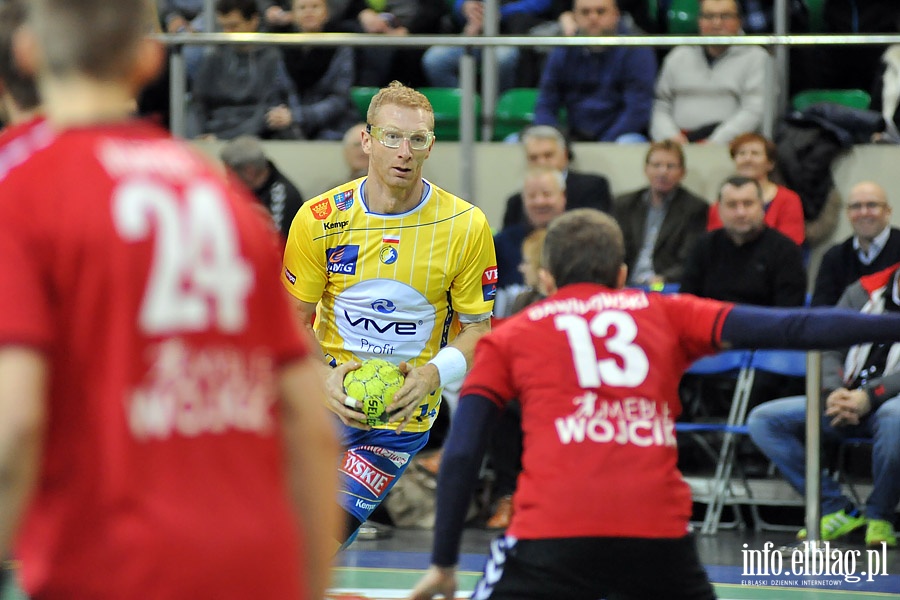 KS Meble Wójcik Elbląg - Vive Tauron Kielce 26:32 (11:17), fot. 6