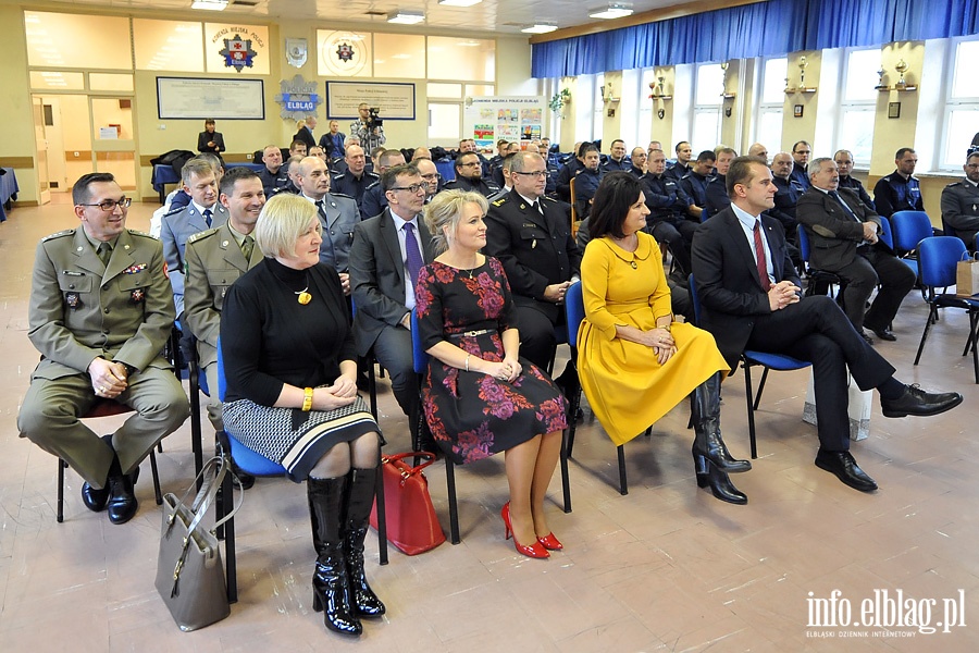 Zakończenie i wręczenie nagród w plebiscycie na  "Najbardziej przyjaznego dzielnicowego", fot. 1