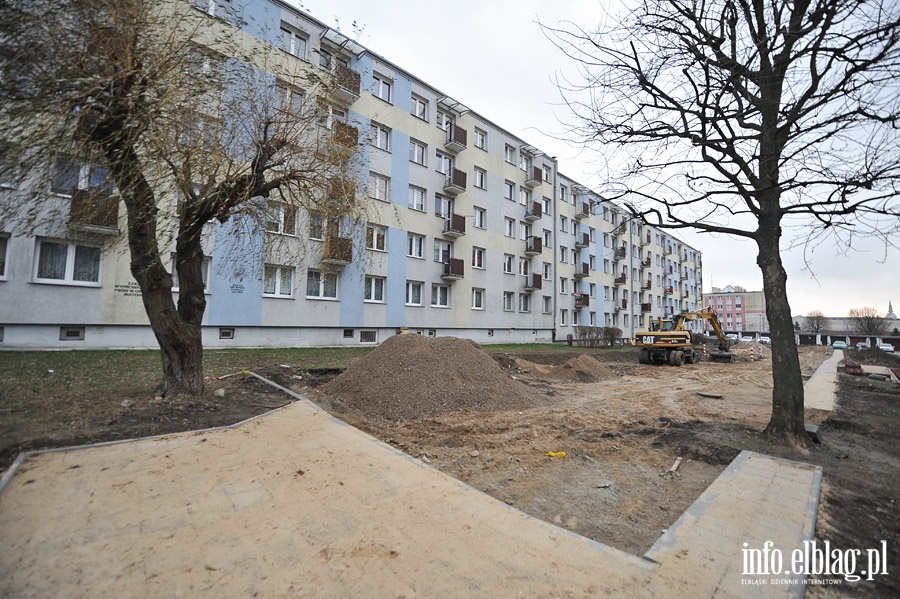 Budowa miejsc parkingowych przy ul.Gwiezdnej, fot. 6