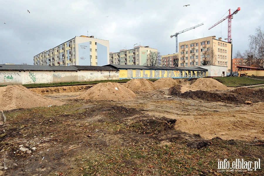 Budowa miejsc parkingowych przy ul.Gwiezdnej, fot. 20