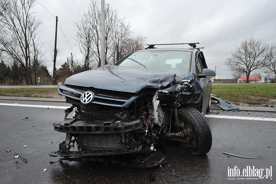 Kolizja w Kazimierzowie z udziaem VW Golf Plus i VW Transporter, fot. 6