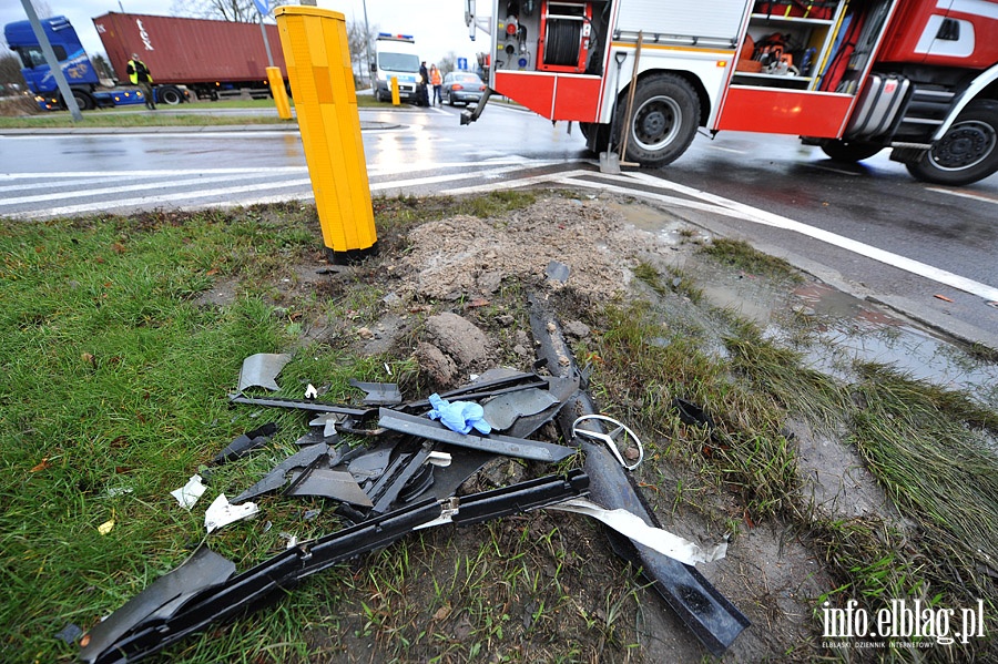 Kolizja w Kazimierzowie z udziaem VW Golf Plus i VW Transporter, fot. 12