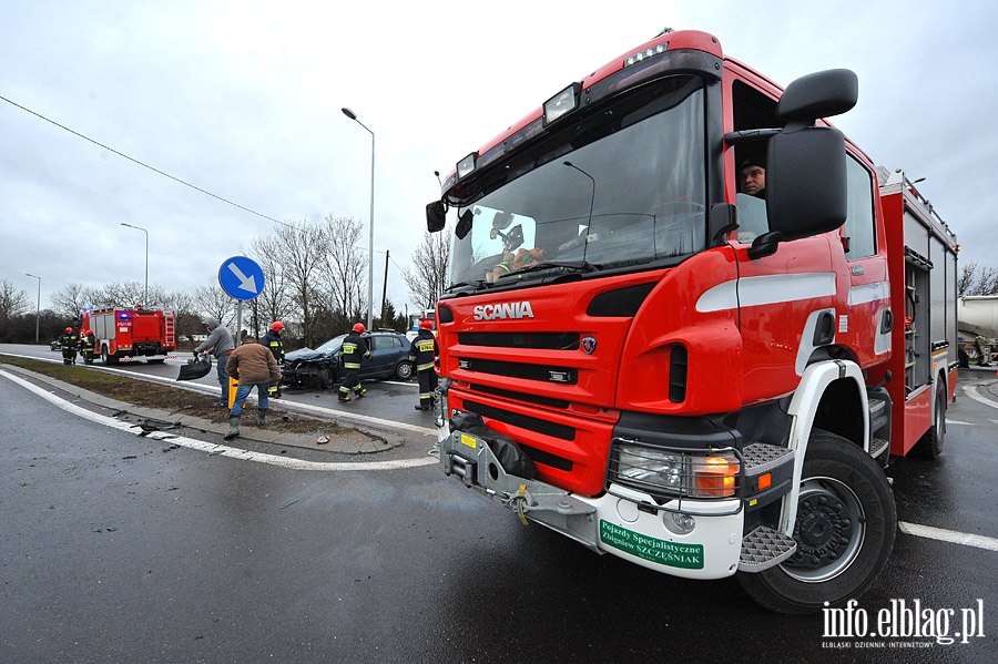 Kolizja w Kazimierzowie z udziaem VW Golf Plus i VW Transporter, fot. 17