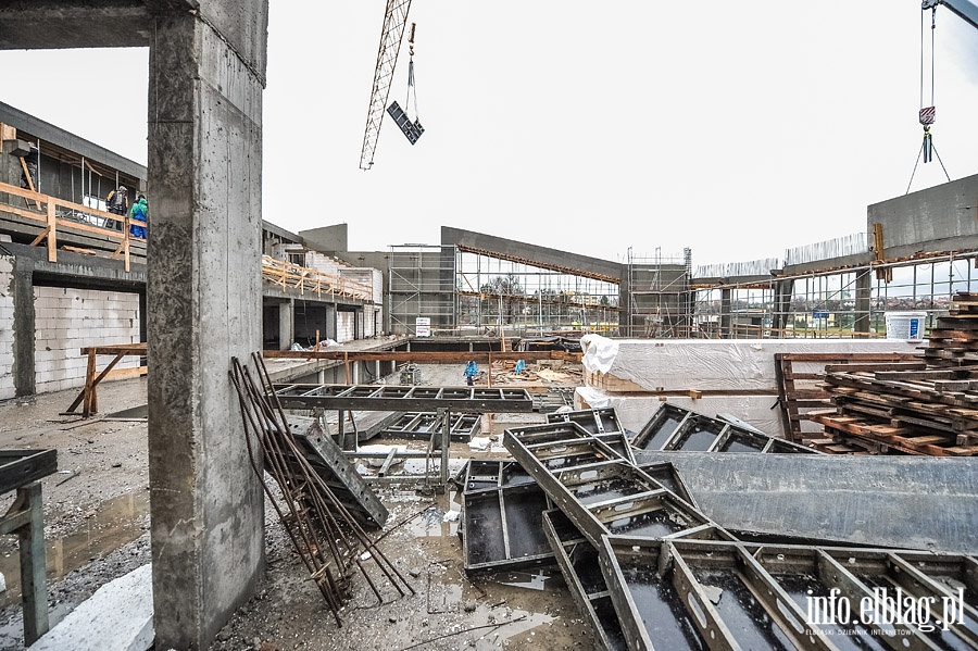 Aktualny stan budowy Centrum Rekreacji Wodnej, fot. 16