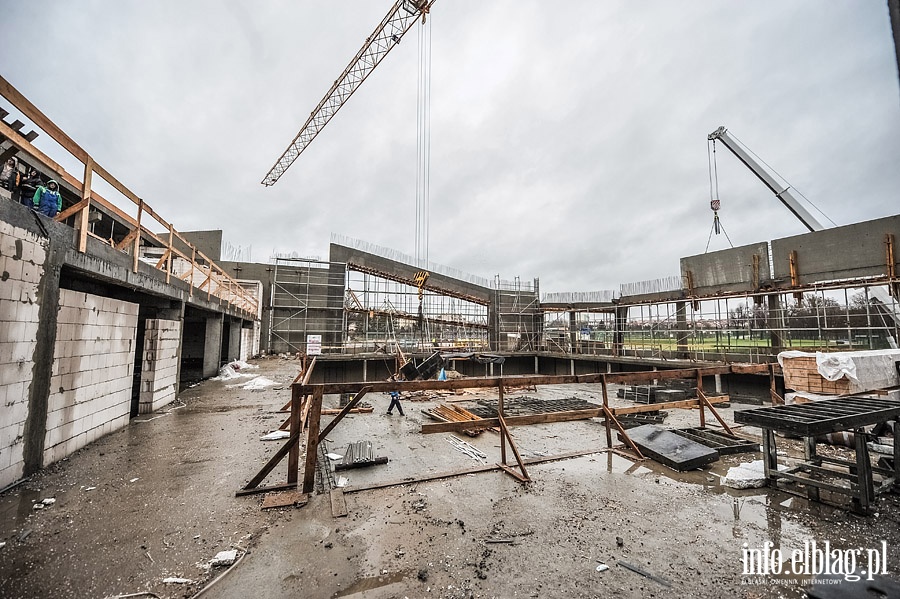 Aktualny stan budowy Centrum Rekreacji Wodnej, fot. 18