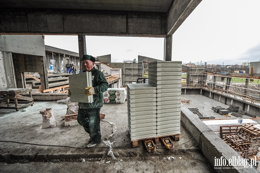 Aktualny stan budowy Centrum Rekreacji Wodnej, fot. 26